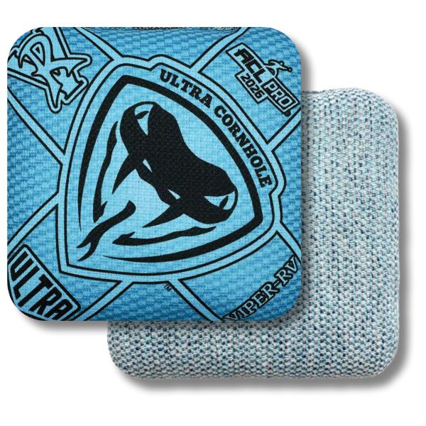 Ultra Viper RV 2026 - ACL Pro Bags Cornhole Bags Ultra Cornhole Carbon Light Blue