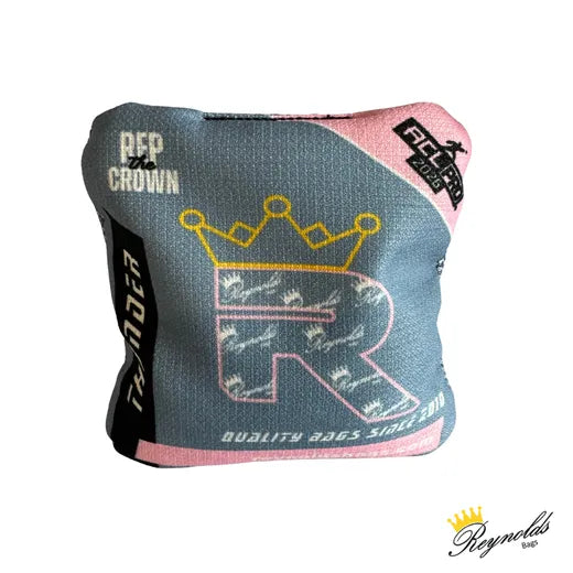 Reynolds Thunder 2026 Bags - 1x4 Cornhole Bags Cornhole Bags Reynolds Blue/Pink
