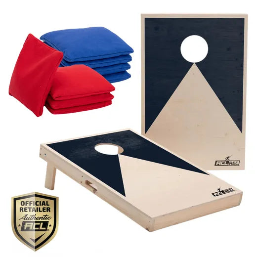 Cornhole Set (90×60) mit Säcken auf dem Spielbrett