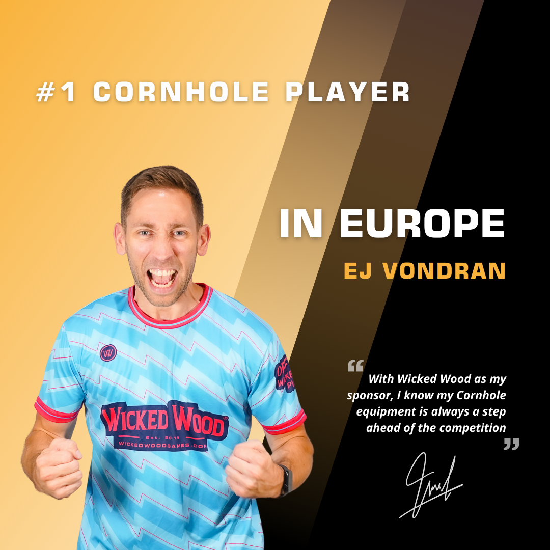 HIPPY - Cornhole Set - 2 board / 2x4 zakjes Cornhole sets Wicked Wood Games