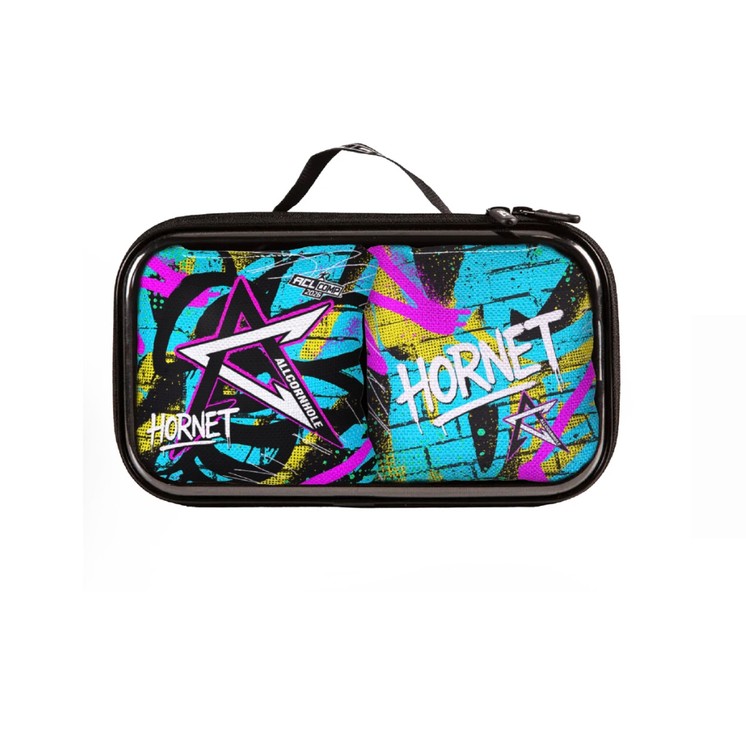 ALLCORNHOLE - HORNET 2026 - ACL COMP - 1x4 Cornhole Bags Cornhole Bags AllCornhole Street - Incl Hard Case